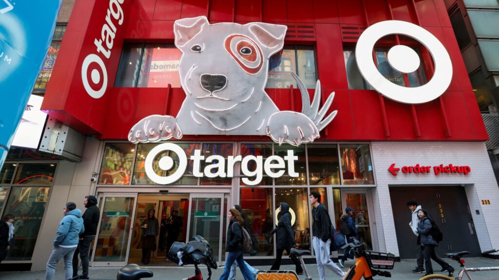 Target stock and sales fall as CEO Brian Cornell contract ends