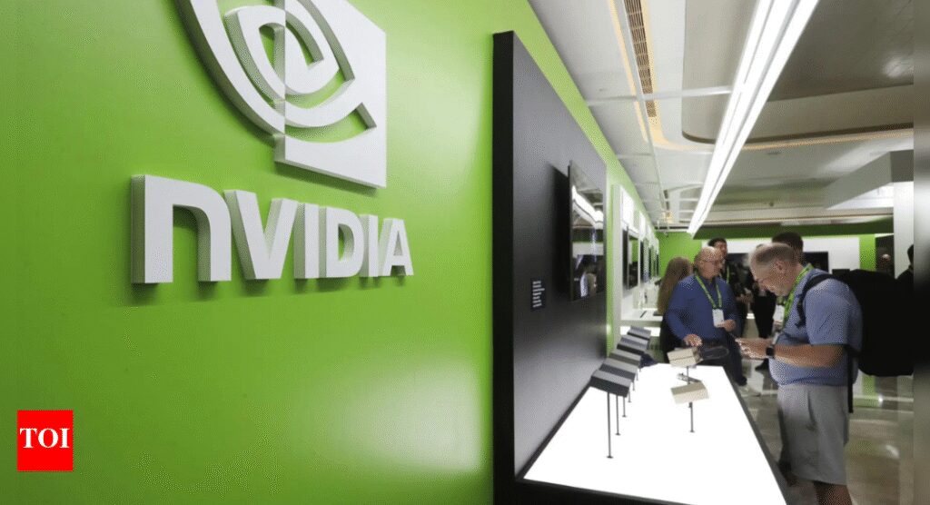 Nvidia becomes 1st company to hit  trillion market capitalisation mark