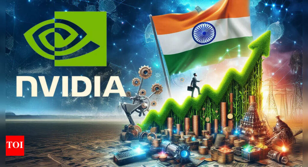 Nvidia’s market cap reaches  trillion! US chipmaker only 5% shy of crossing India’s total GDP; what’s driving the rise?