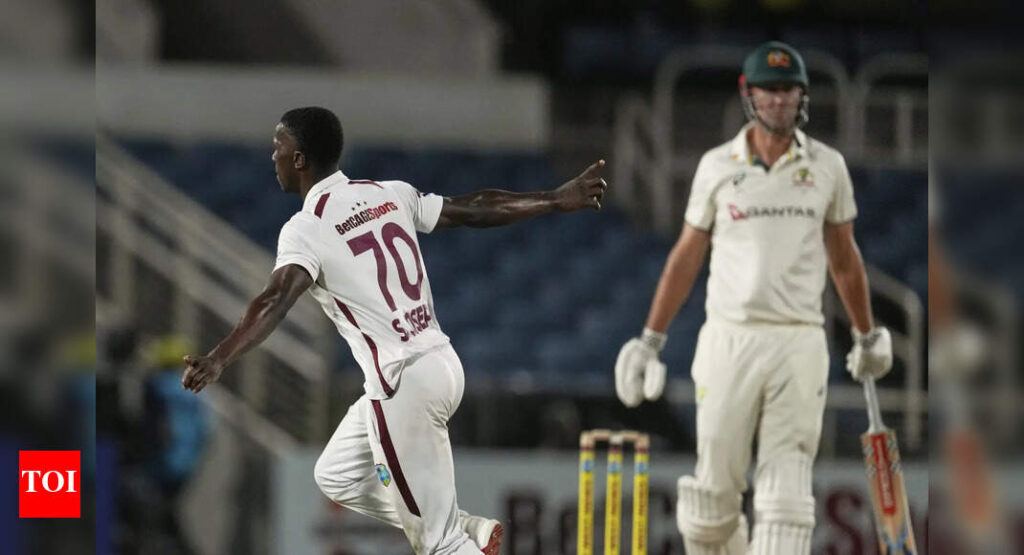 WI vs AUS 3rd Test: West Indies dominate Day 1, Shamar Joseph rattles Australia at Sabina Park | Cricket News