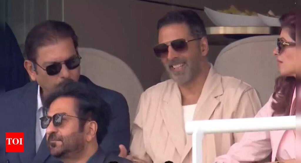 IND vs ENG: ‘Khiladi’ in the house! Akshay Kumar cheers Team India with Ravi Shastri at Lord’s; pic goes viral | Cricket News