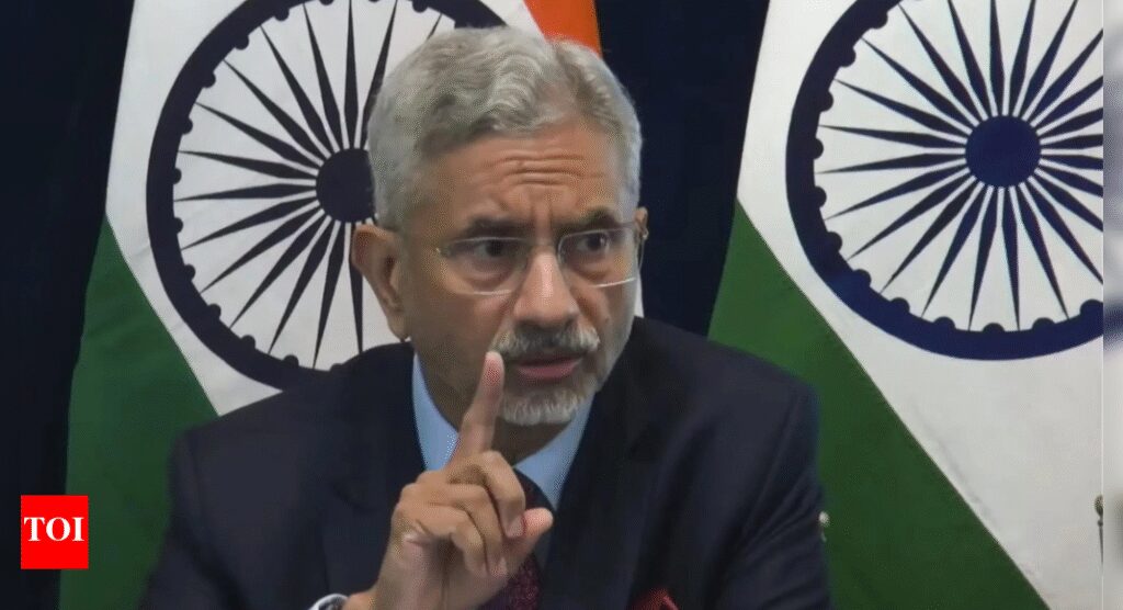 SCO visit: ‘Avoid trade roadblock,’ says EAM Jaishankar – Is it pointed towards China’s curbs on critical minerals export? | India News