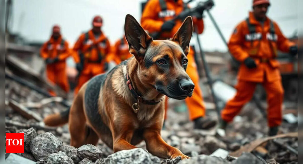 NDRF trains dogs to detect dead bodies: First cadaver unit to be commissioned soon; fills gap in resue ops | India News