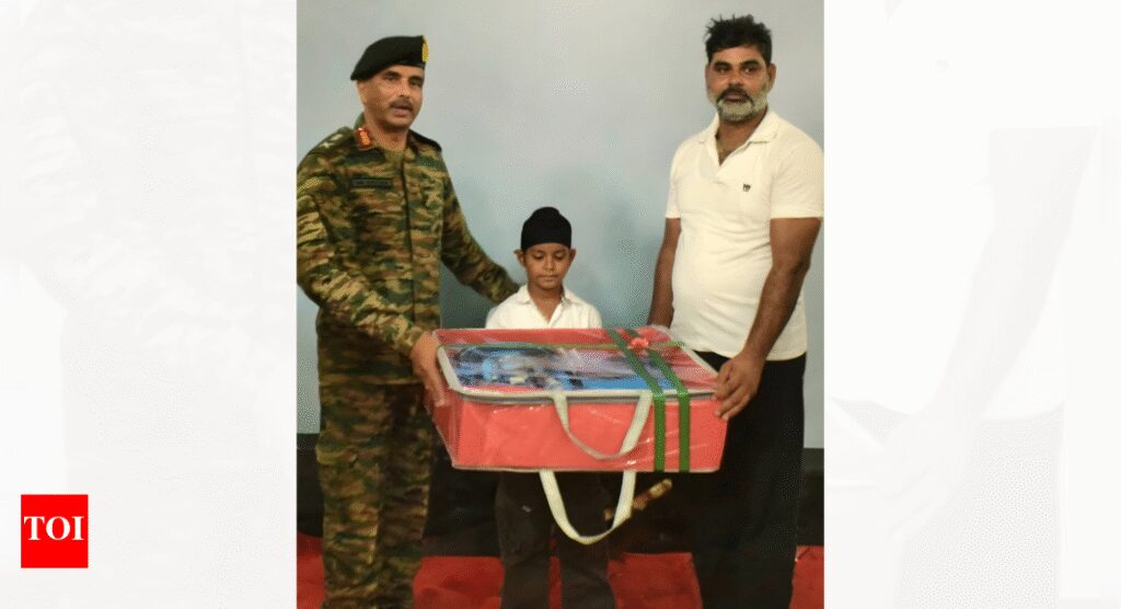 ‘Quiet heroes’: Army felicitates young boy who served troops during Operation Sindoor; vows full education support | India News