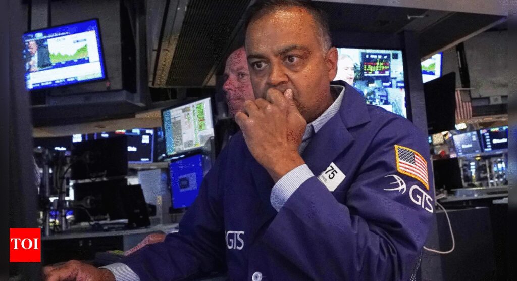 US market today: Wall Street edges up near record highs as earnings season kicks off, tariffs cast shadow