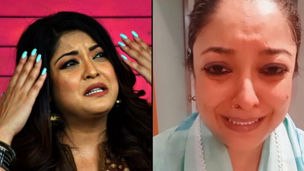 Tanushree Dutta alleges harassment at home, shares emotional video