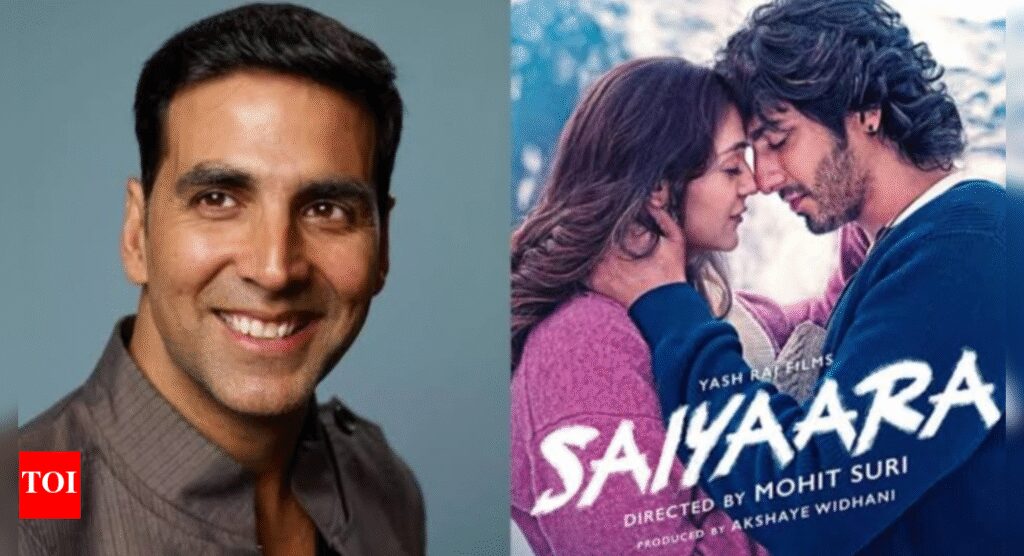 Akshay Kumar praises Ahaan Panday and Aneet Padda’s success as ‘Saiyaara’ shines at the box office: 'It’s a good sign for our Hindi film industry' |