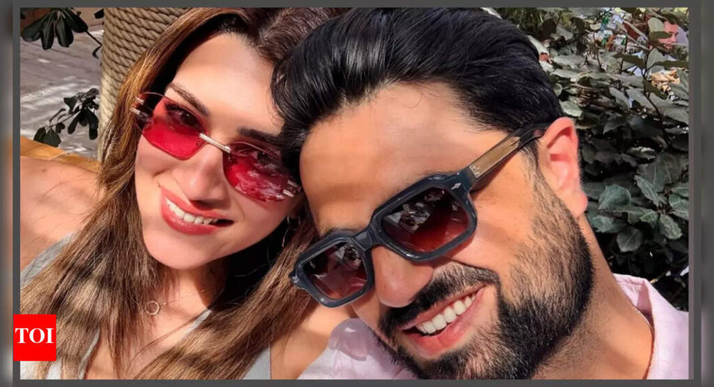Kriti Sanon's rumoured beau Kabir Bahia drops unseen photo of them on her birthday amid dating rumours |