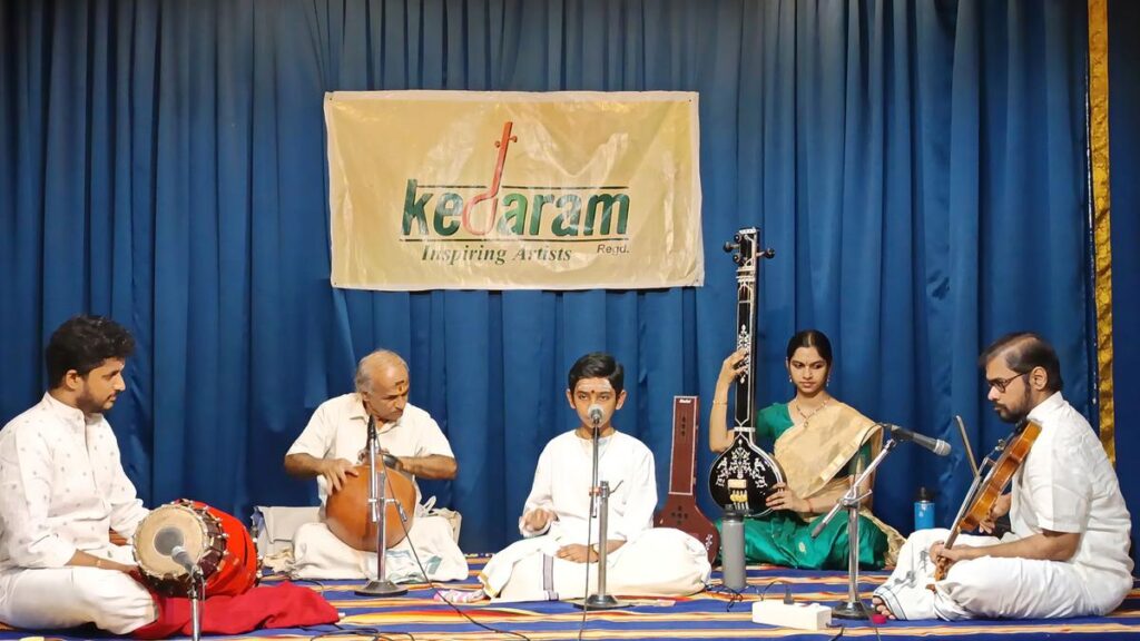S. Kedarnath had a promising start at his Chennai concert