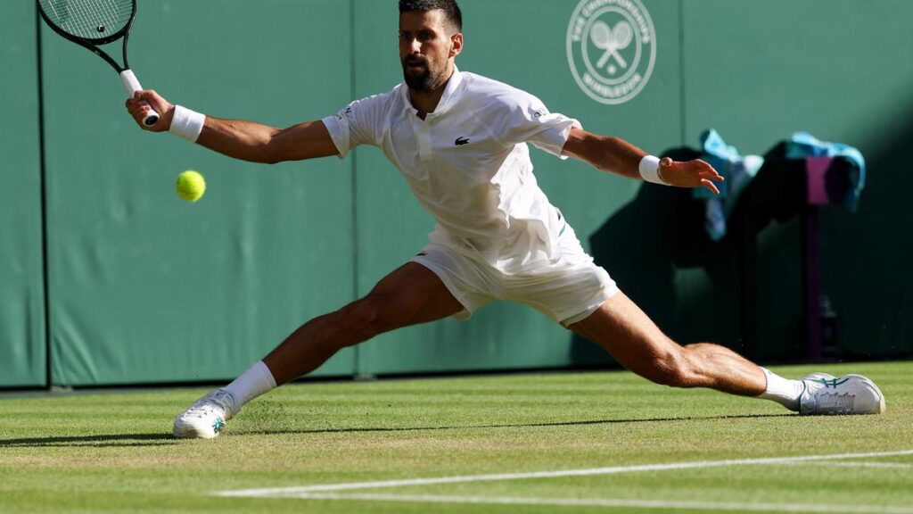 Djokovic beats Cobolli to enter 14th Wimbledon semifinal