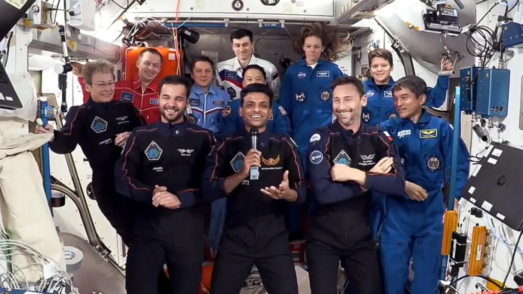Group Captain Shukla, along Ax-4 crew, to undock from ISS today; splashdown tomorrow