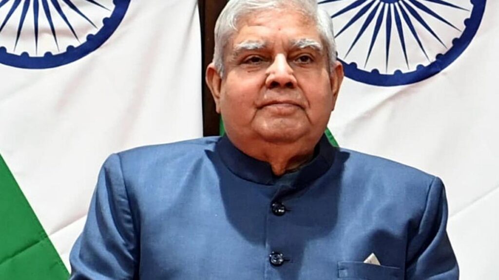 Vice President Jagdeep Dhankhar resigns