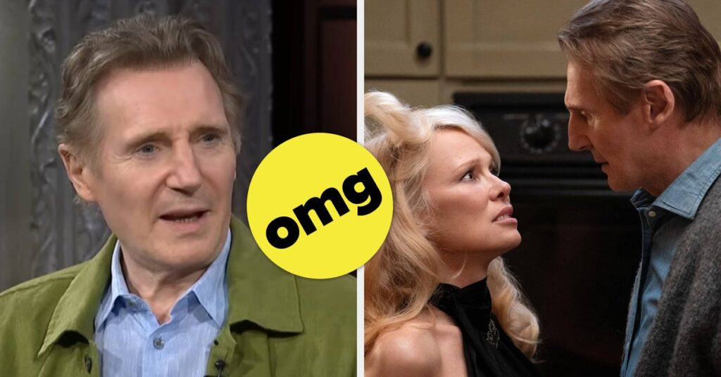 Liam Neeson On His Sex Scenes With Pamela Anderson In The Naked Gun