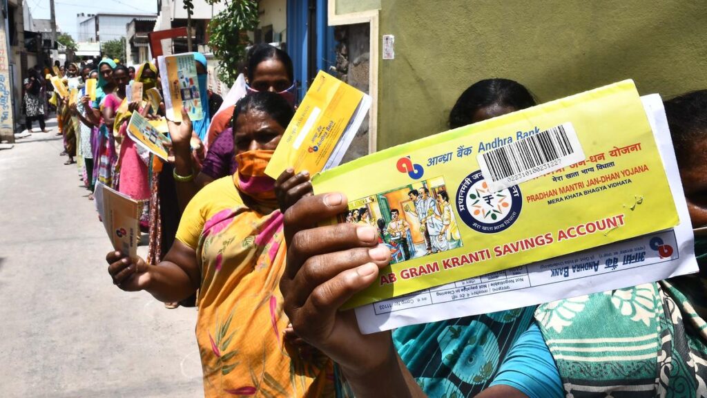 India’s poor have bank accounts but are increasingly going to money lenders for loans, data shows