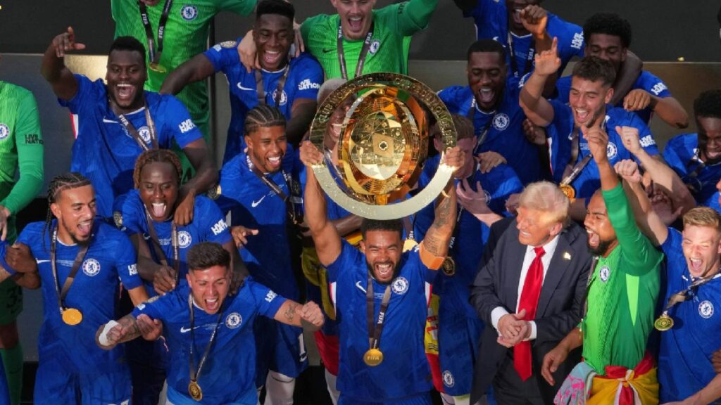 Why Chelsea players waited for Donald Trump to leave the podium during Club World Cup | Football News