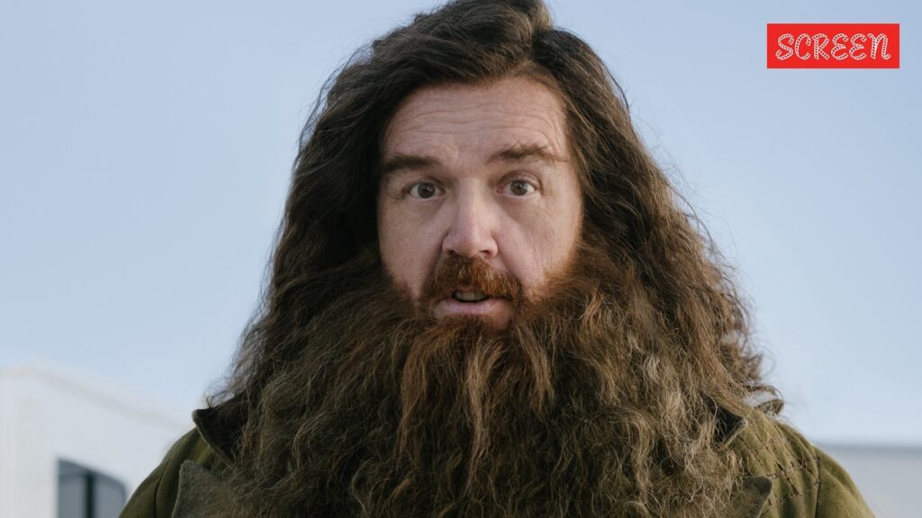 Nick Frost as Hagrid in new Harry Potter series on HBO