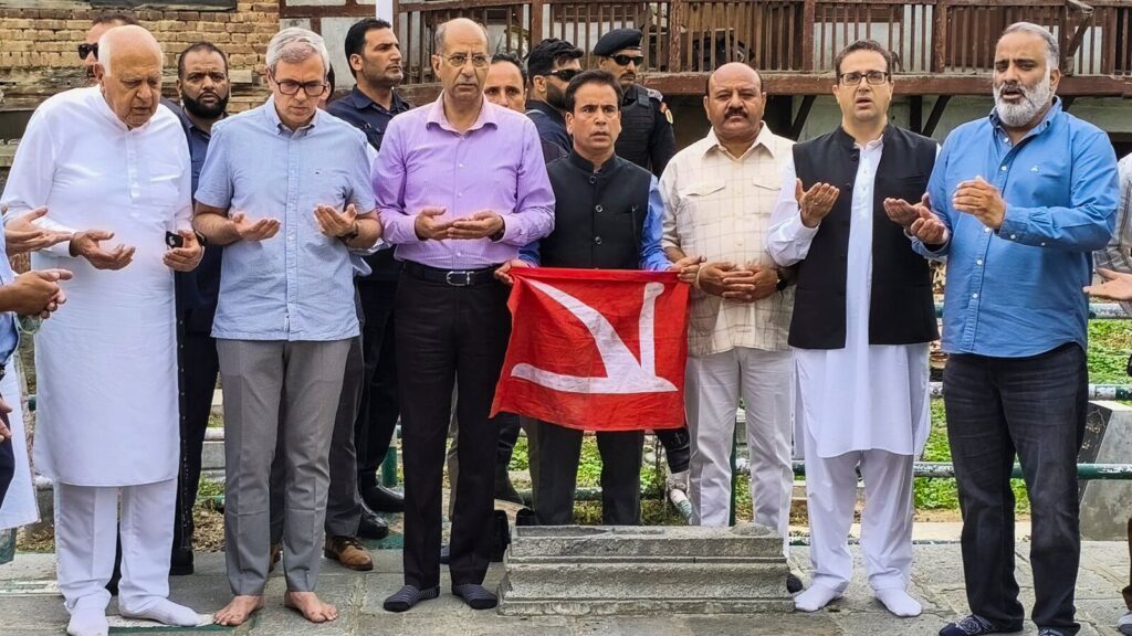 Watch Viral Video: Omar Abdullah scales graveyard wall, confronts cops amid Martyrs’ Day row in Kashmir