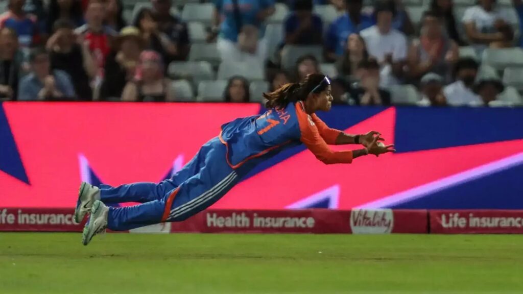 WATCH: Radha Yadav takes stunning catch at Edgbaston, brings back memories of Harleen Deol’s viral catch from 2021 | Cricket News