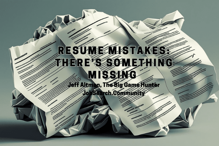 Resume Mistakes: There’s Something Missing #shorts