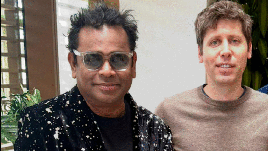 A.R. Rahman teams up with OpenAI’s Sam Altman for AI-driven musical metaverse ‘Secret Mountain’