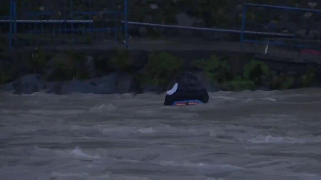 Uttarakhand: Lord Shiva’s statue submerges as Alaknanda river in Rudraprayag swells; cloudburst hits Chamoli village