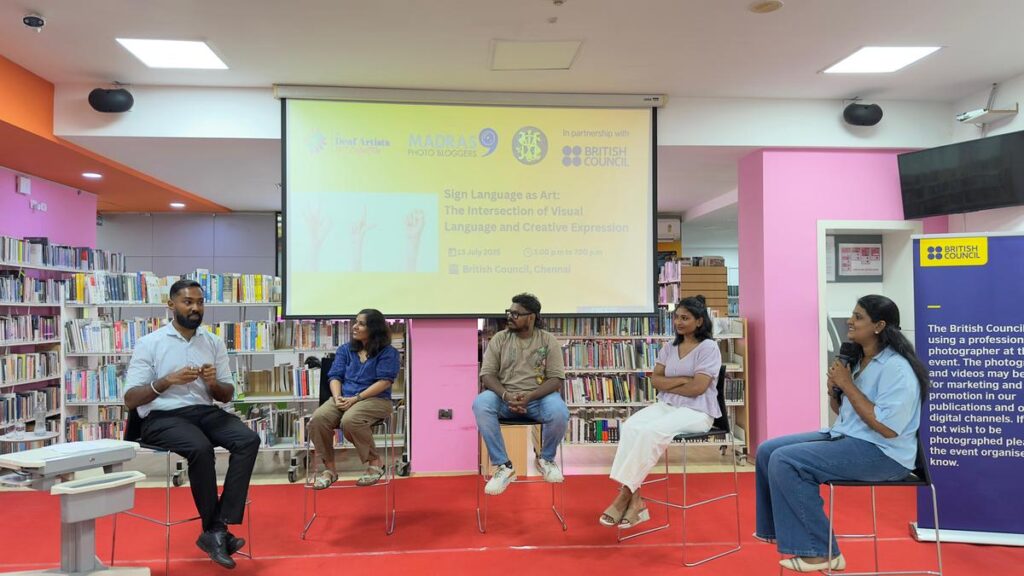 Sign language as art: Dialogue on sign language and accessibility in the arts
