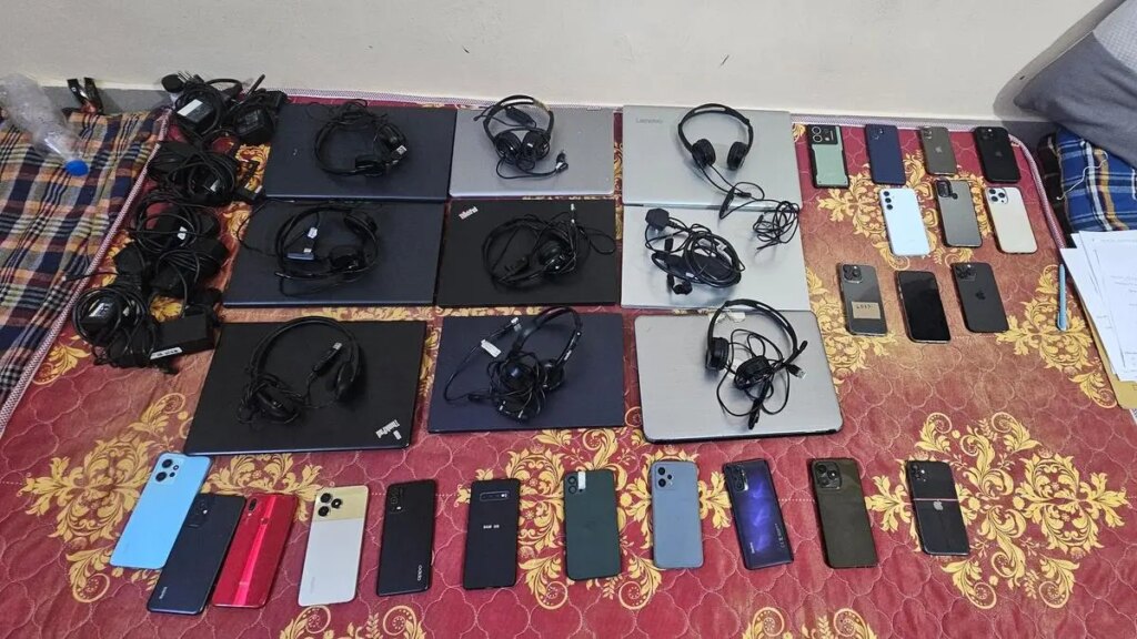Telangana cops bust fake call centre racket