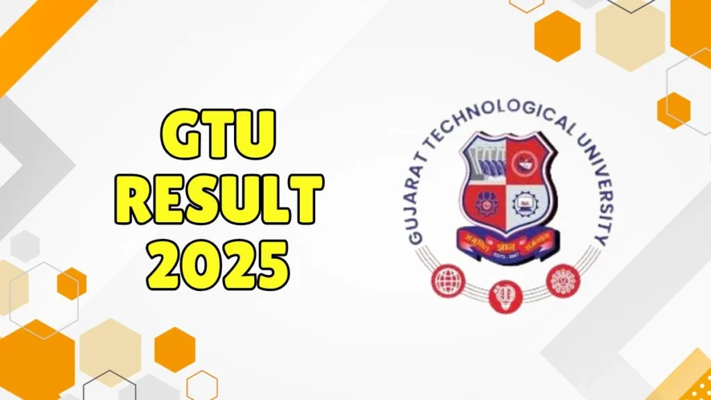 GTU Result 2025 Out at gtu.ac.in Direct Link to Download 1st Sem Result