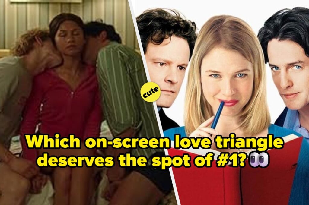Iconic On-Screen Love Triangles Ranked By Drama