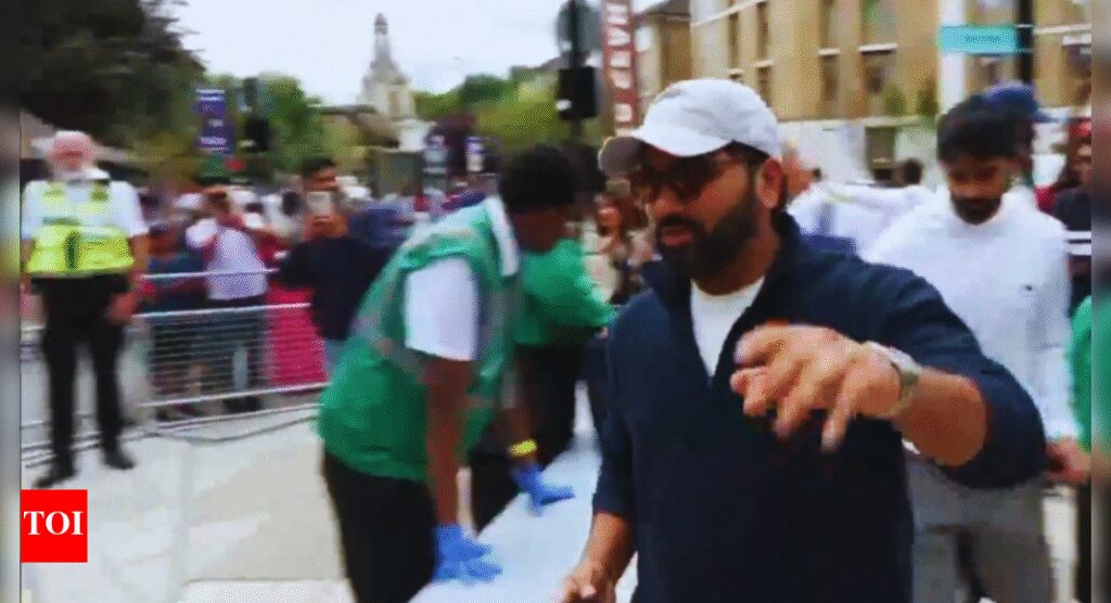 Watch: Rohit Sharma arrives at The Oval as India make strong start on Day 3 of fifth India vs England Test | Cricket News