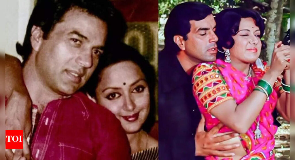 Hema Malini recalls how her blooming off-screen romance with Dharmendra added to their crackling chemistry as 'Veeru' and 'Basanti' in 'Sholay' | Hindi Movie News