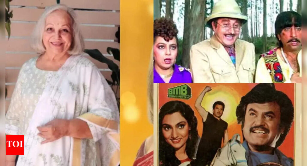 Rohni Hattangadi recalls when Rajinikanth handed over his personal fancy fan to her during 'Insaaf Kaun Karega'; Says, "He's a Gaikwad" | Hindi Movie News