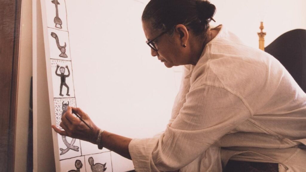 Madhvi Parekh and her creative anchor