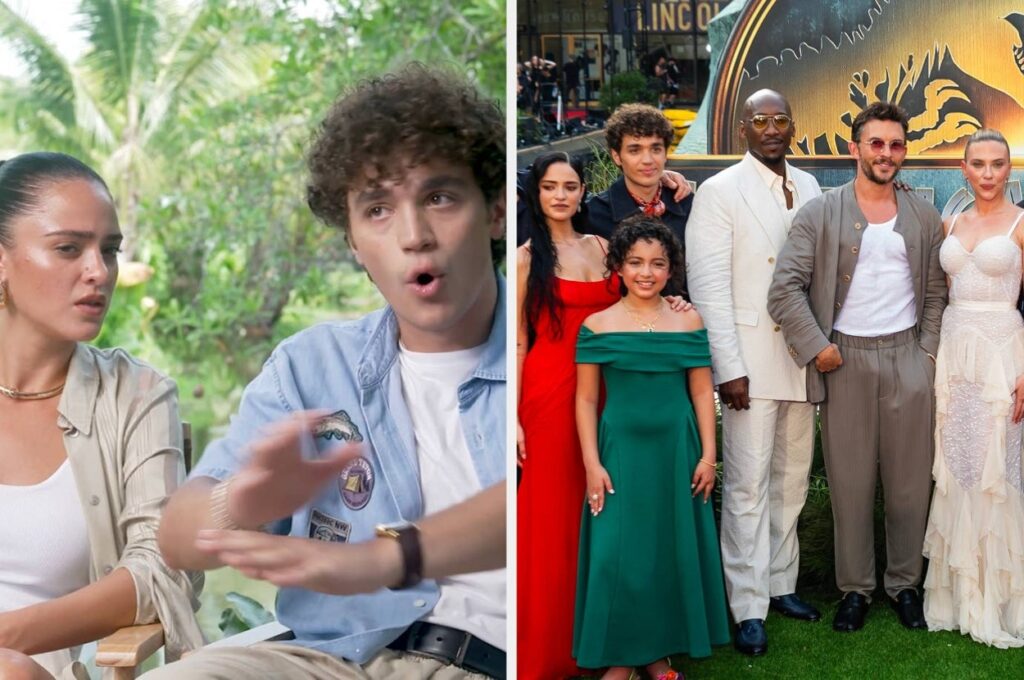 Scarlett Johansson And Mahershala Ali Guide Young Jurassic World Cast