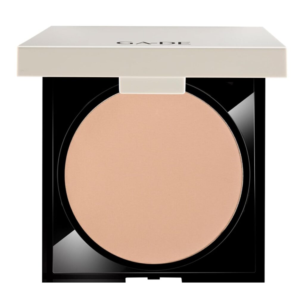 GA-DE Longevity Second Skin Pressed Powder - Face Makeup - Blurs Imperfections and Smooths Fine Lines - 506 Light Medium - 0.39 oz Foundation Powder