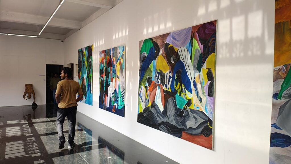 Room Without Walls by students of CFA in Thiruvananthapuram is a coherent display of diverse identities