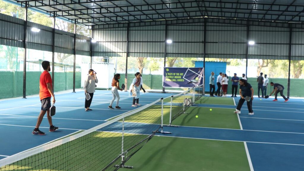 Discover the rise of pickleball among tennis players, its accessibility, affordability, and potential for growth in the sports industry in Chennai