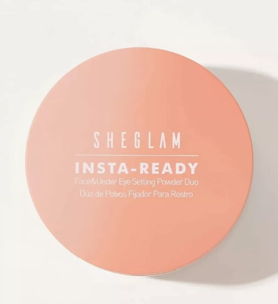 Inst-Ready Face and Under Eye Setting Powder Duo - Translucent by Sheglam for Women - 0.5 oz Powder