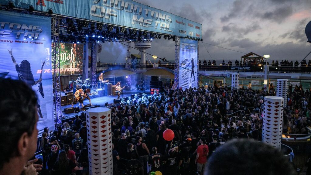 70000TONS of Metal to rock the high seas again