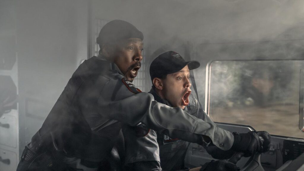 ‘The Pickup’ movie review: Eddie Murphy and Pete Davidson’s action-comedy needed less chaos and more laughs