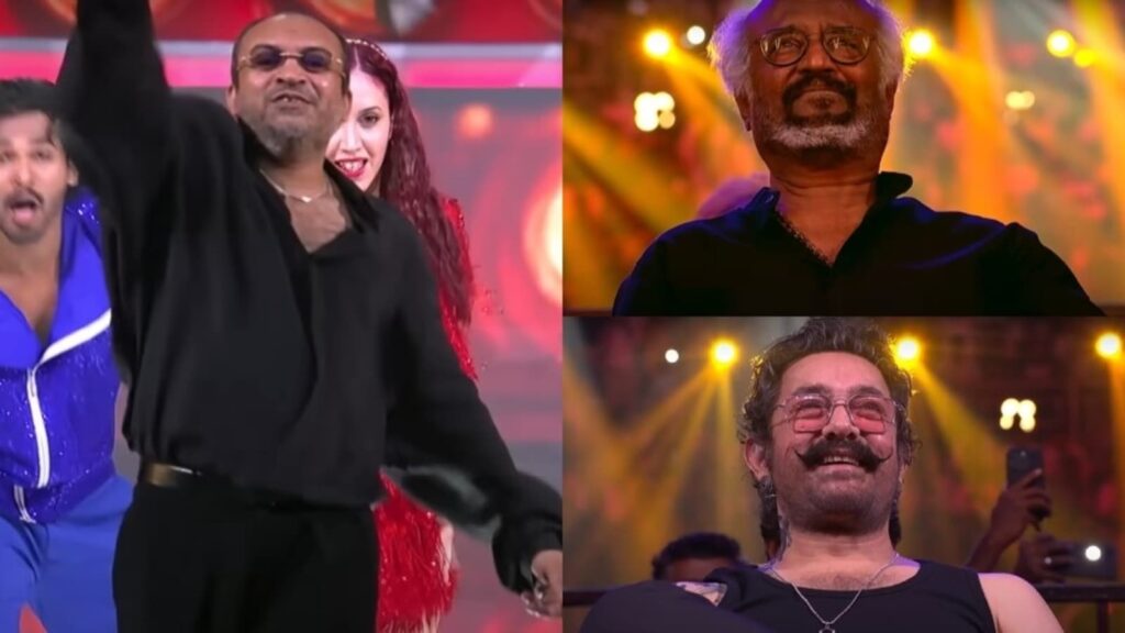 Rajinikanth, Aamir Khan can't believe their eyes as electric Soubin Shahir dances to Monica at Coolie event: Watch
