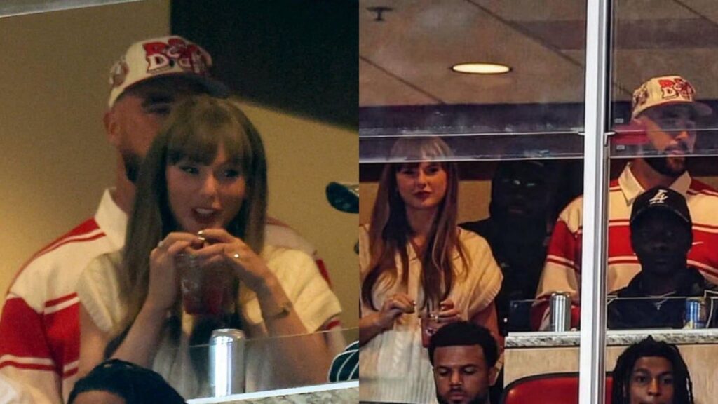 Taylor Swift, Travis Kelce make first public appearance after engagement — and it's exactly what you'd expect it to be!