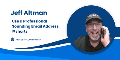 Use a Professional Sounding Email Address #shorts