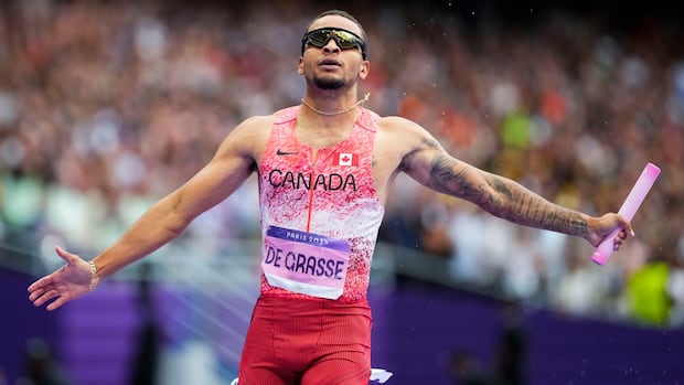 Injury sidelines Andre De Grasse from Canadian championship, Audrey Leduc wins women’s 100 metres