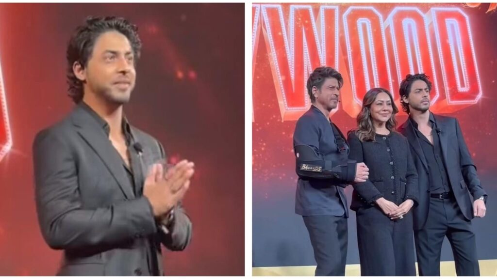 Aryan Khan says he is ‘nervous’ in 1st speech at The Ba***ds of Bollywood preview: ‘Maaf kar dena first time hain’ | Bollywood