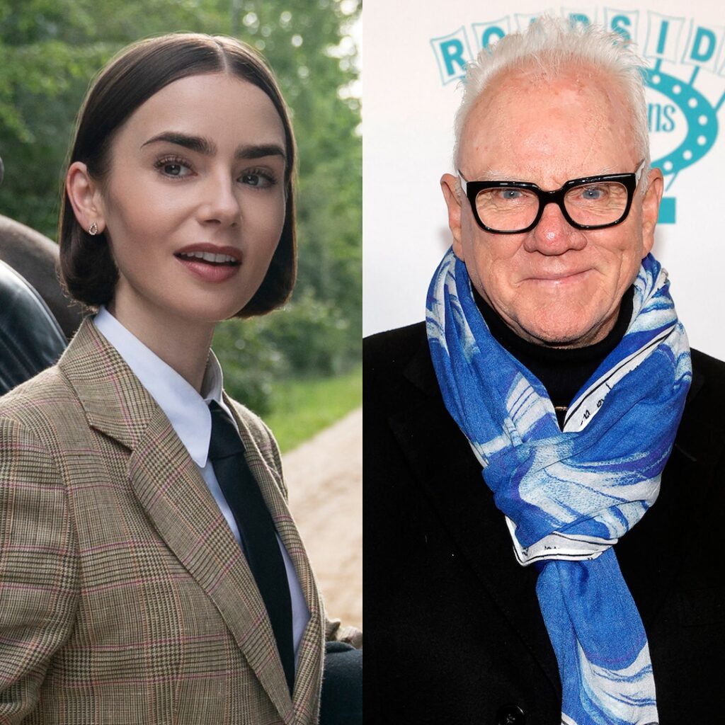Malcolm McDowell on In-Law Lily Collins' Show Emily in Paris