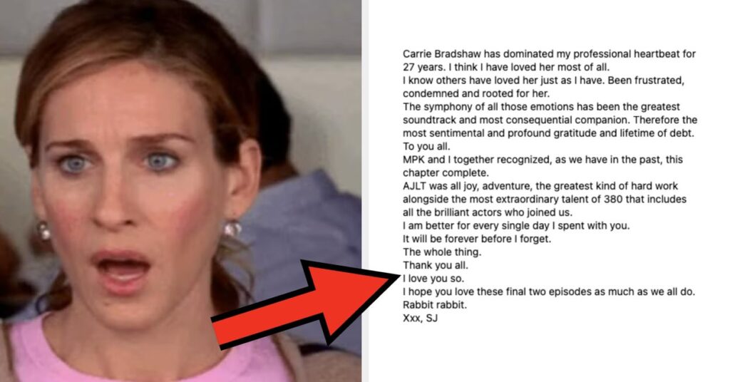 Sarah Jessica Parker Just Got Totally Honest About Why She "Recognized" That It's Time To End "And Just Like That…"