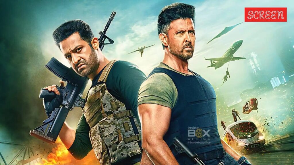 War 2 box office collection day 10: Hrithik Roshan, Jr NTR's film is trailing behind Coolie.