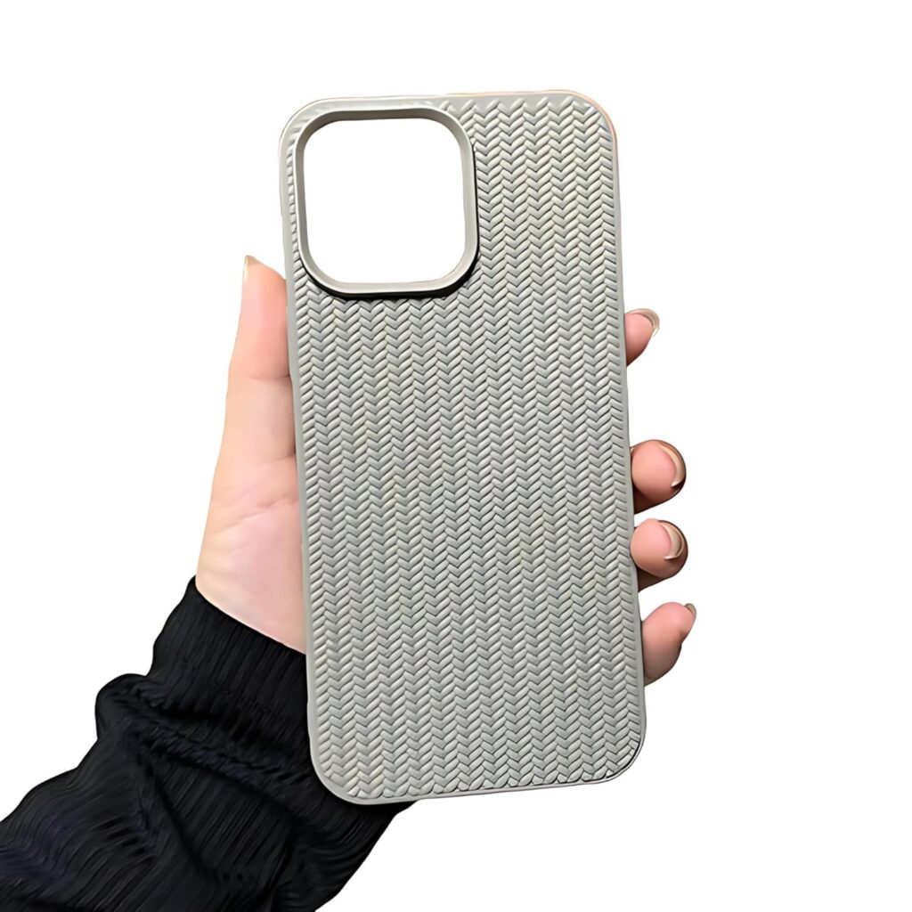 Aa TrendX Silicone Back Case Compatible for iPhone 14 Pro Max, Soft-Touch Phone Back Cover for Apple iPhone 14 Pro Max/Camera Protection/Hard Edge/Premium Back Case Cover/ (Gray)