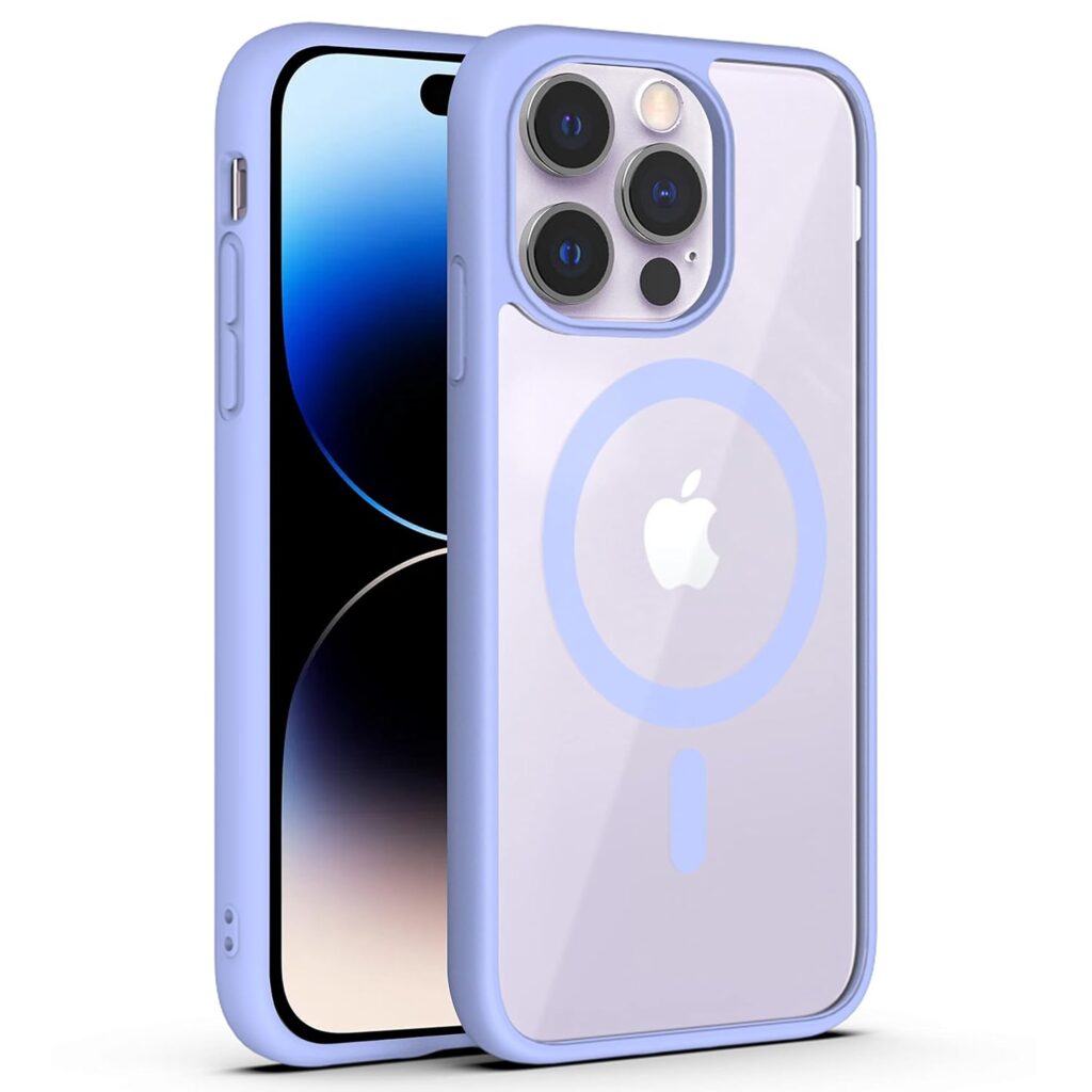 Zapcase Back Case Cover for iPhone 14 Pro Max | Compatible for iPhone 14 Pro Max Back Cover | Scratch-Resistant Back Cover | Sierra Blue